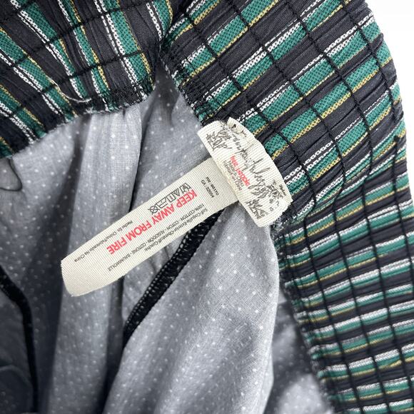 Free People Milk & Cookies Pants Pajama Pants Small Lounge Boho Cozy Apres Ski - Picture 7 of 8